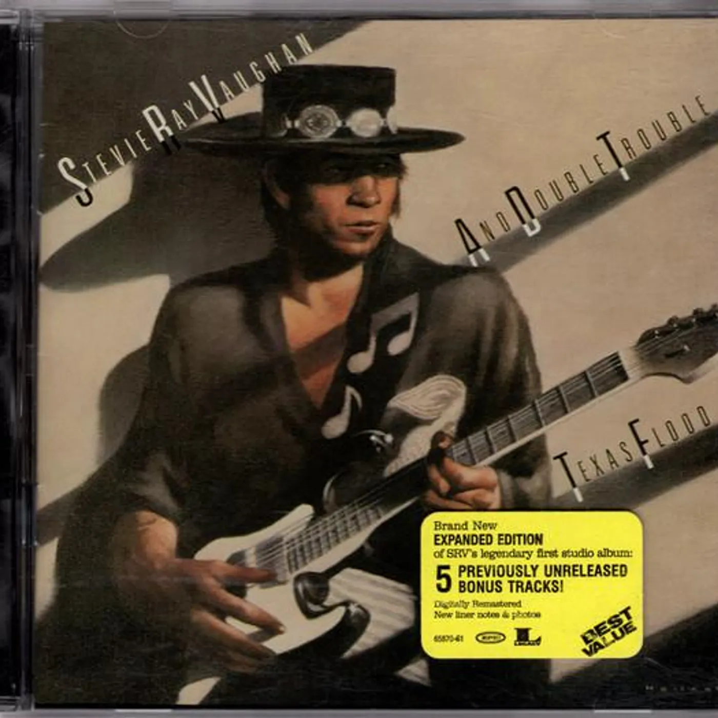 Stevie Ray Vaughan TEXAS FLOOD CD