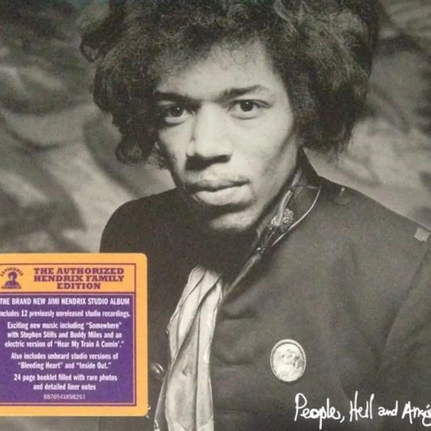 Jimi Hendrix PEOPLE HELL & ANGELS CD
