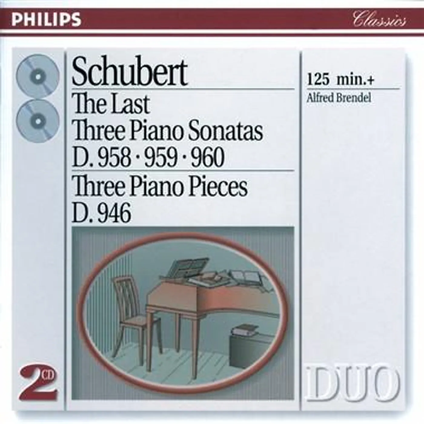 Alfred Brendel SCHUBERT: LAST THREE PNO SONATAS / THREE PNO PIECES CD