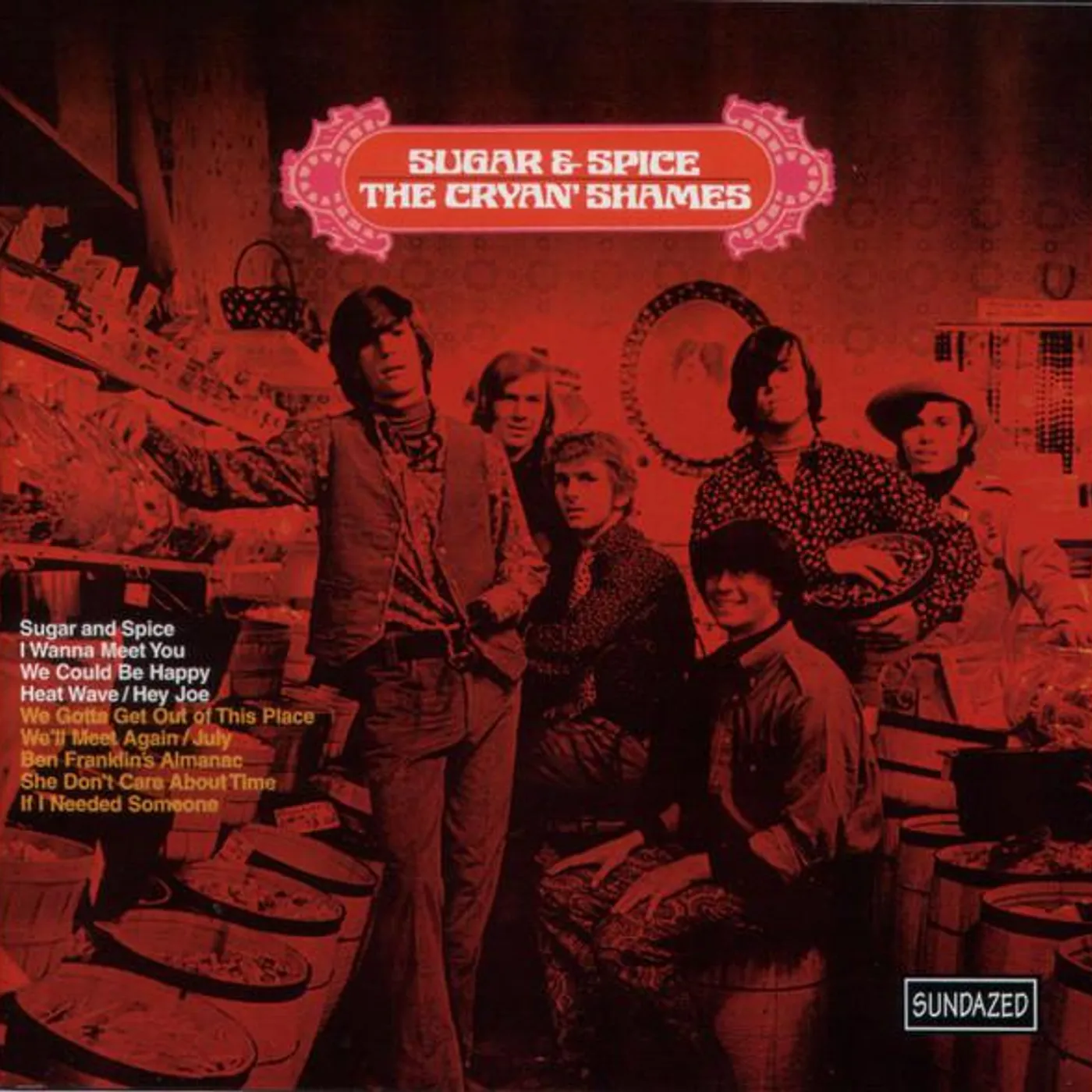 Cryan' Shames SUGAR & SPICE CD