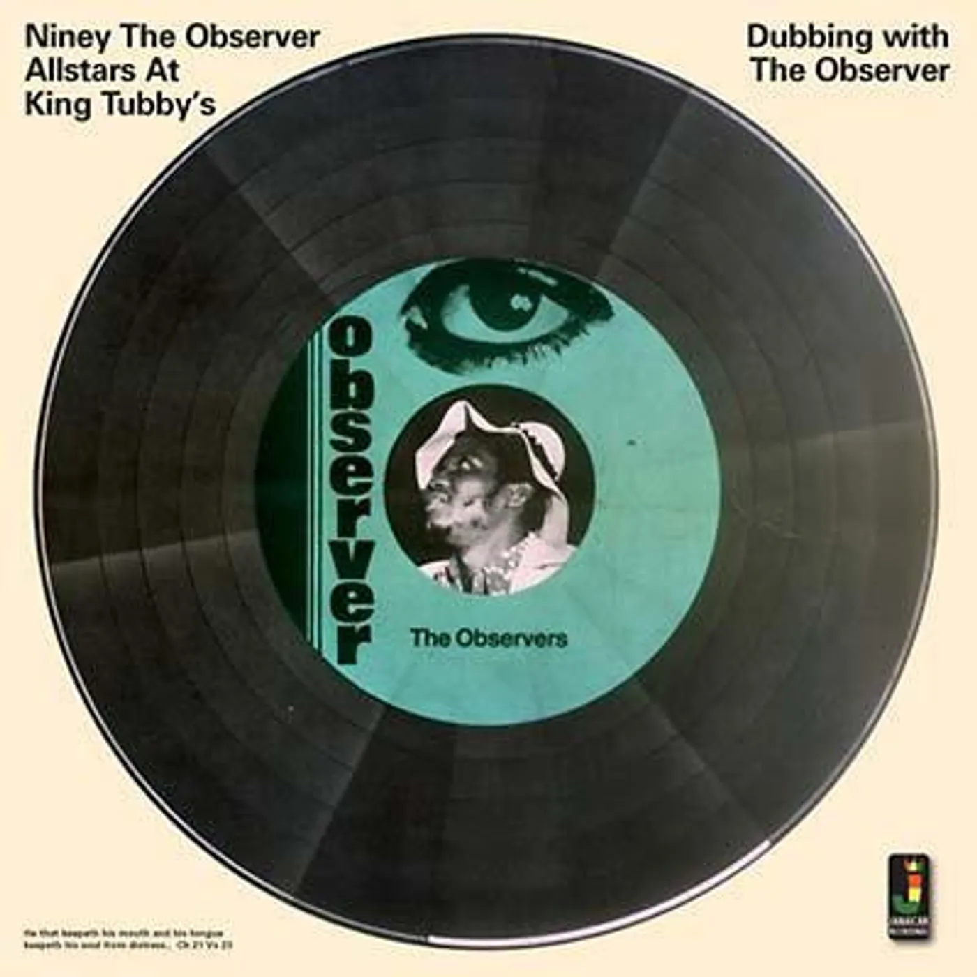 Niney The Observer LP - Dubbing With The Observer (Vinyl)