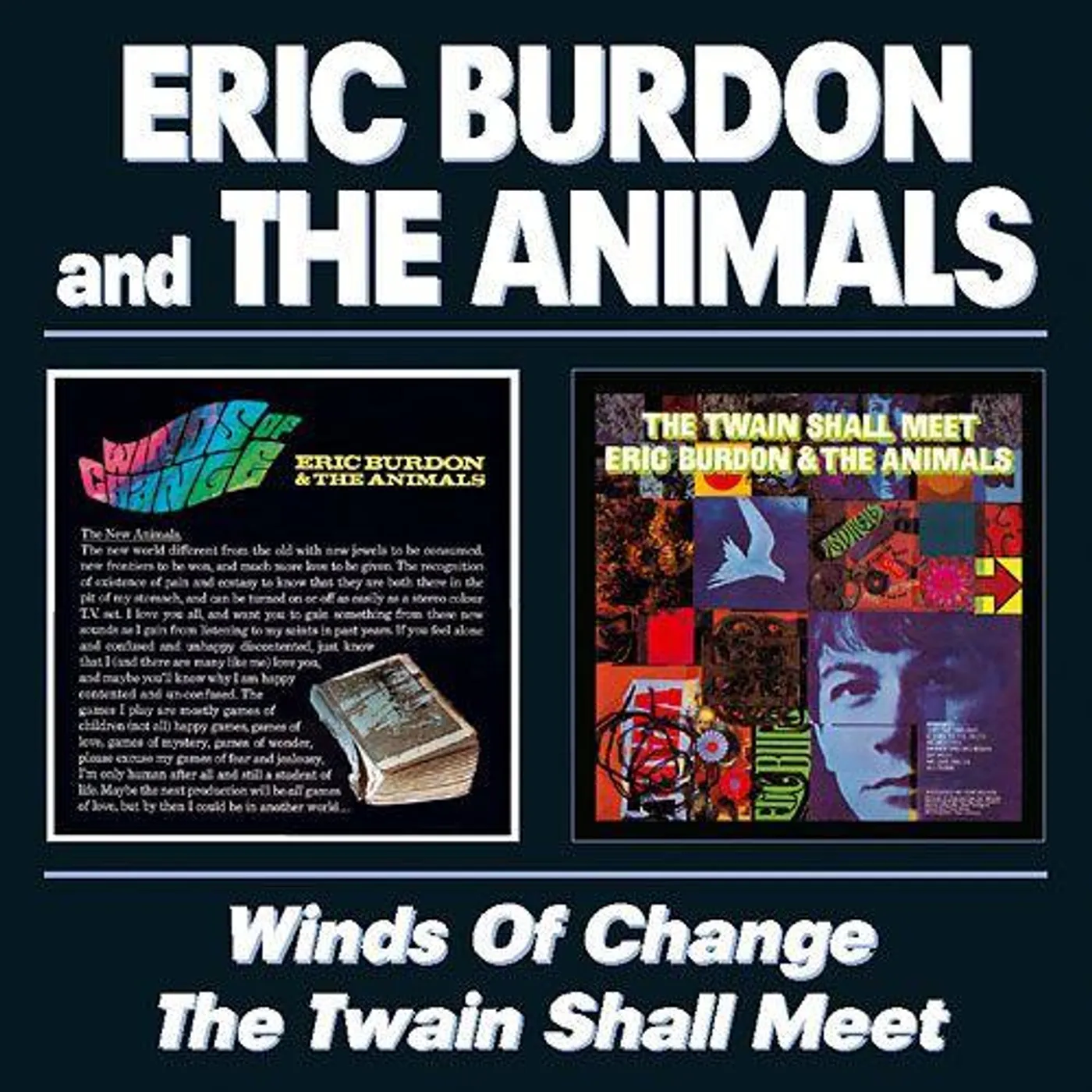 Eric Burdon & the Animals WINDS OF CHANGE / THE TWAIN SHALL MEET (REMASTERED) CD