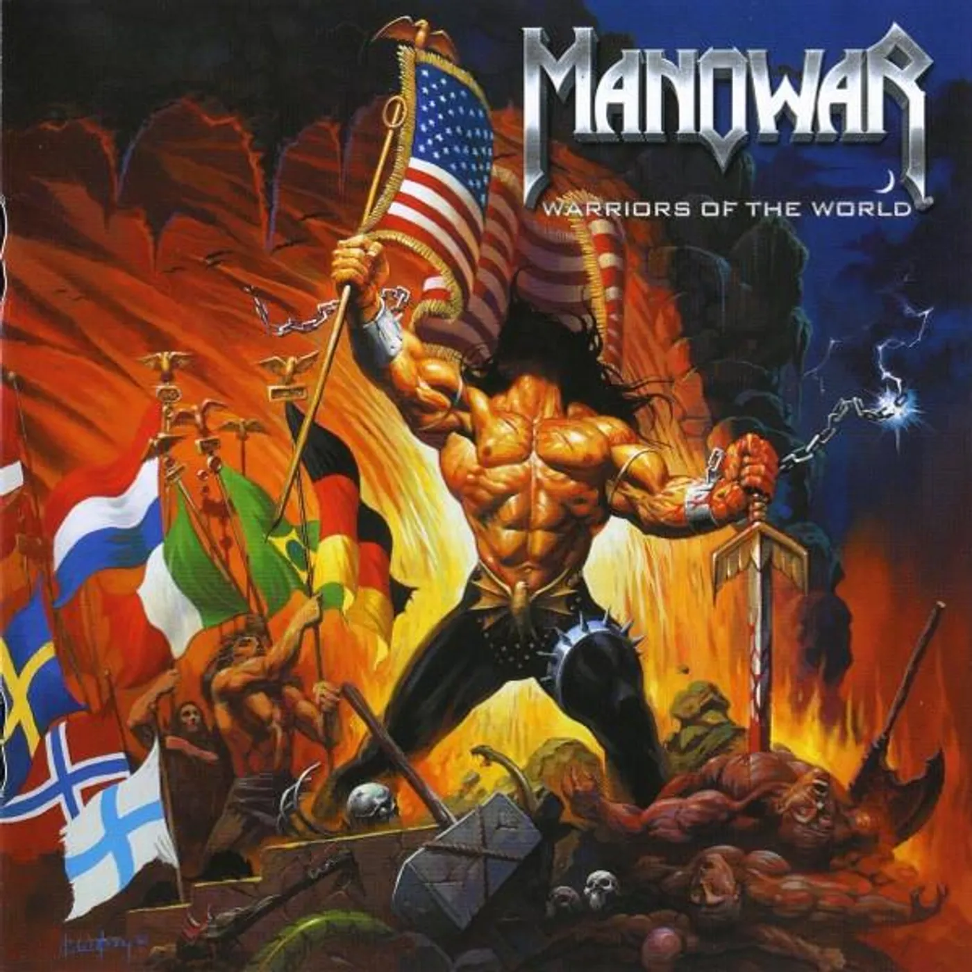 Manowar WARRIORS OF THE WORLD CD