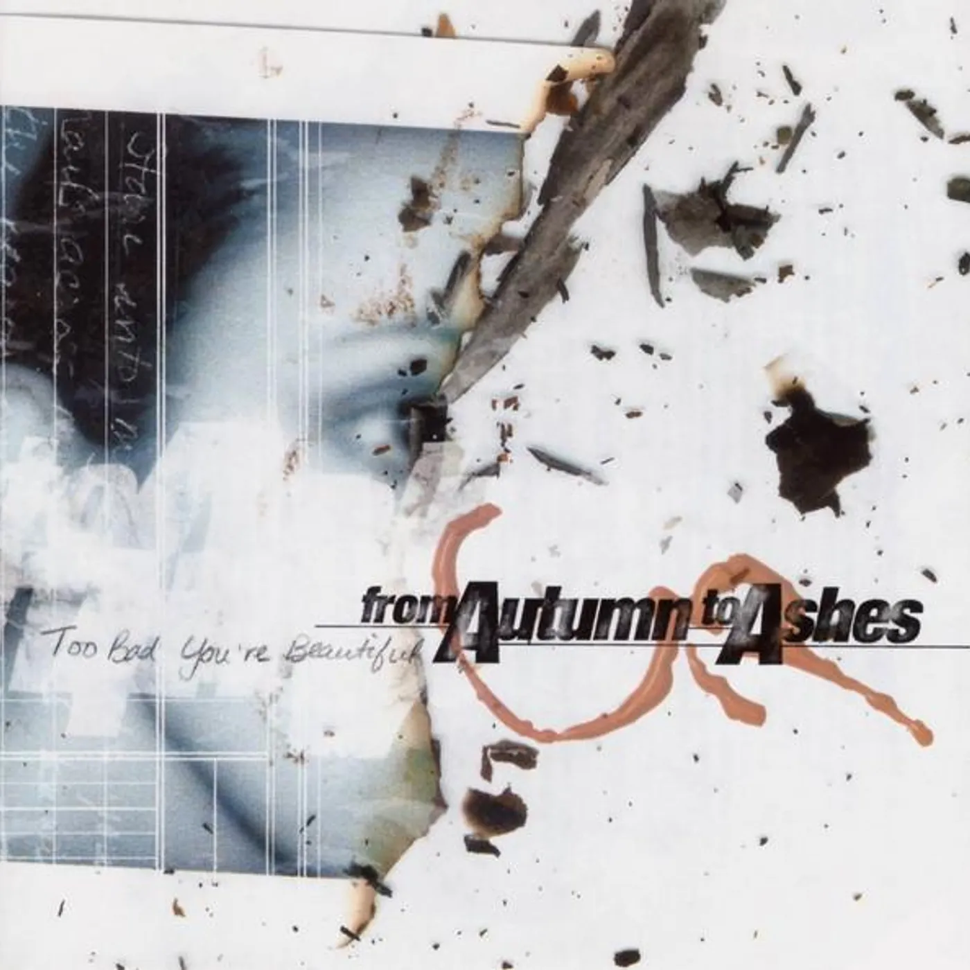 From Autumn To Ashes TOO BAD YOU'RE BEAUTIFUL CD