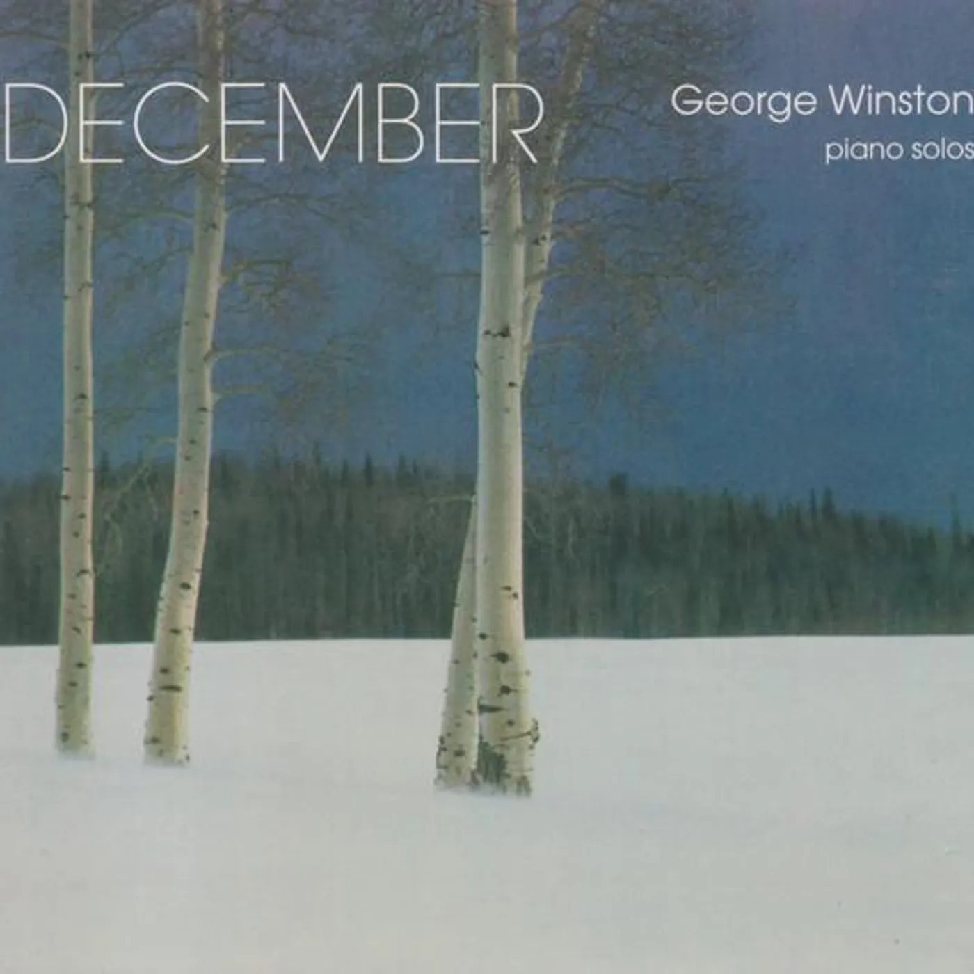 George Winston DECEMBER CD