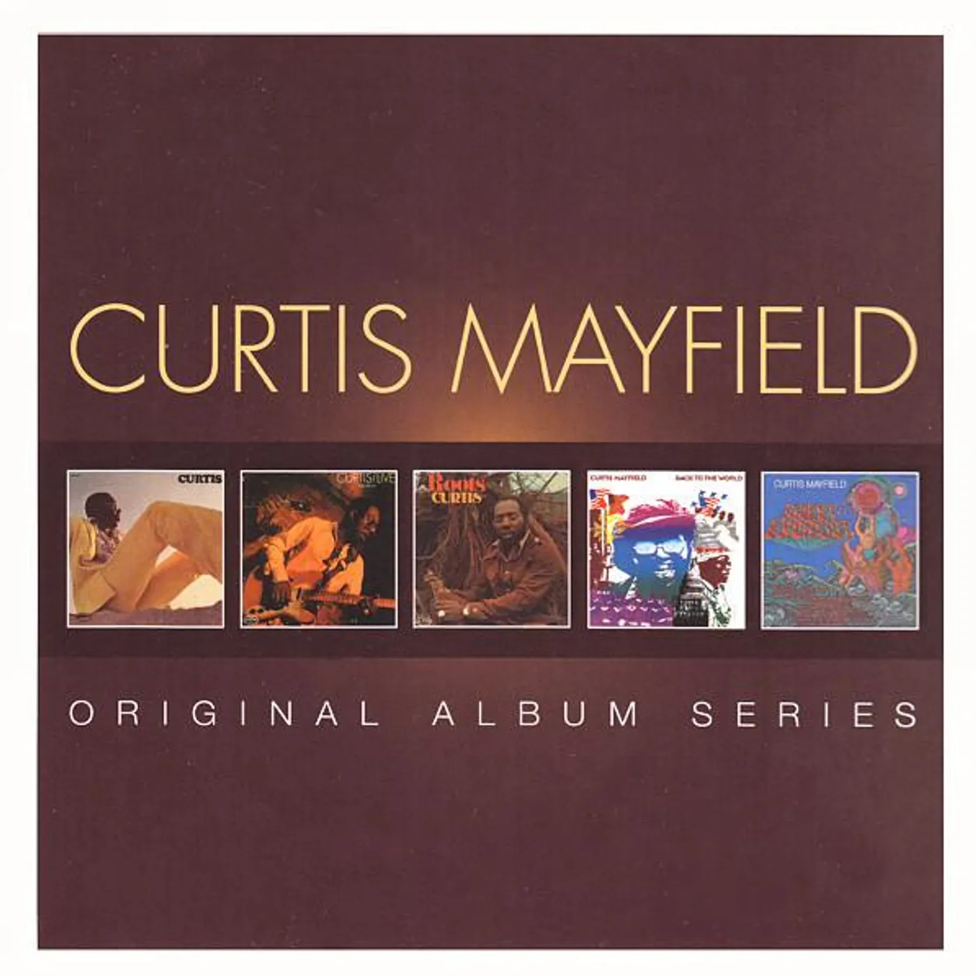 Curtis Mayfield ORIGINAL ALBUM SERIES CD