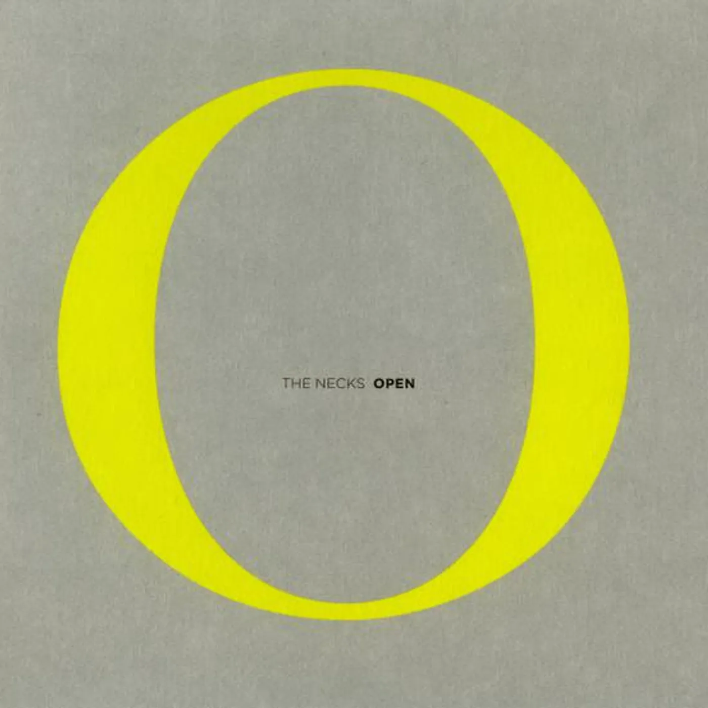 The Necks OPEN CD