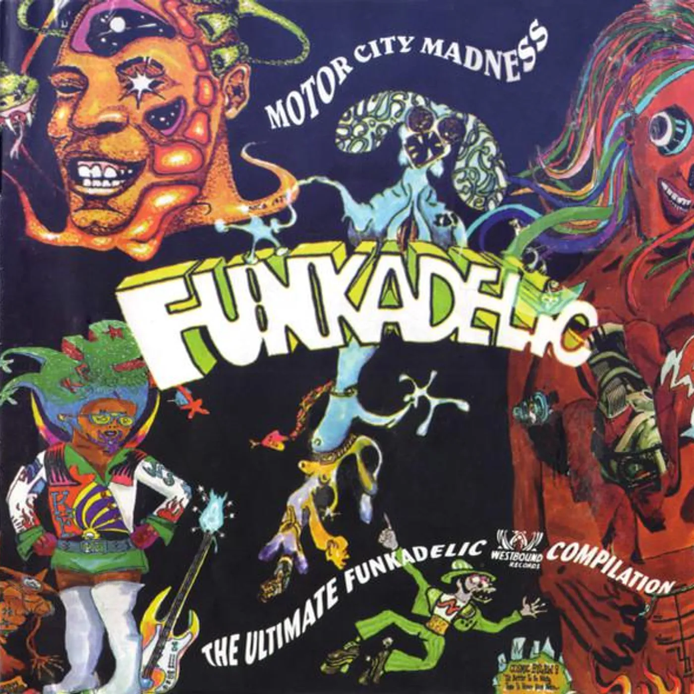 Funkadelic MOTOR CITY MADNESS: ULTIMATE COLLECTION CD
