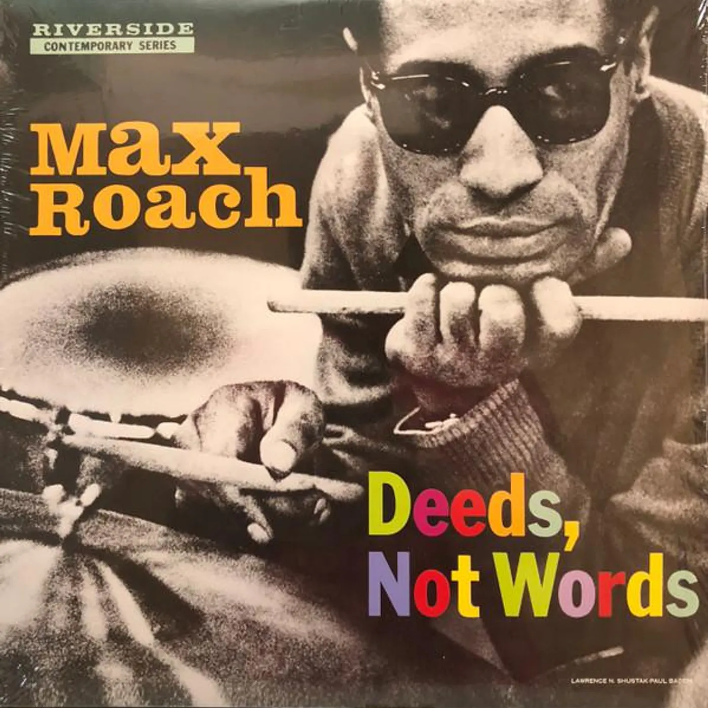 Max Roach DEEDS NOT WORDS Vinyl Record