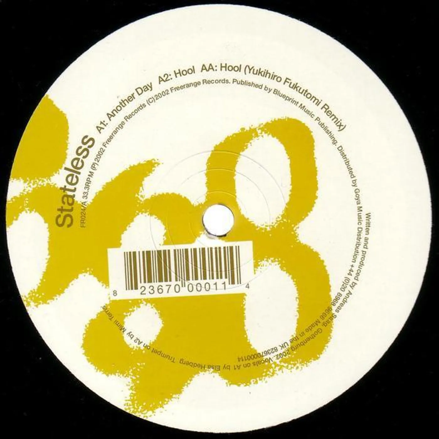 Stateless HOOL Vinyl Record
