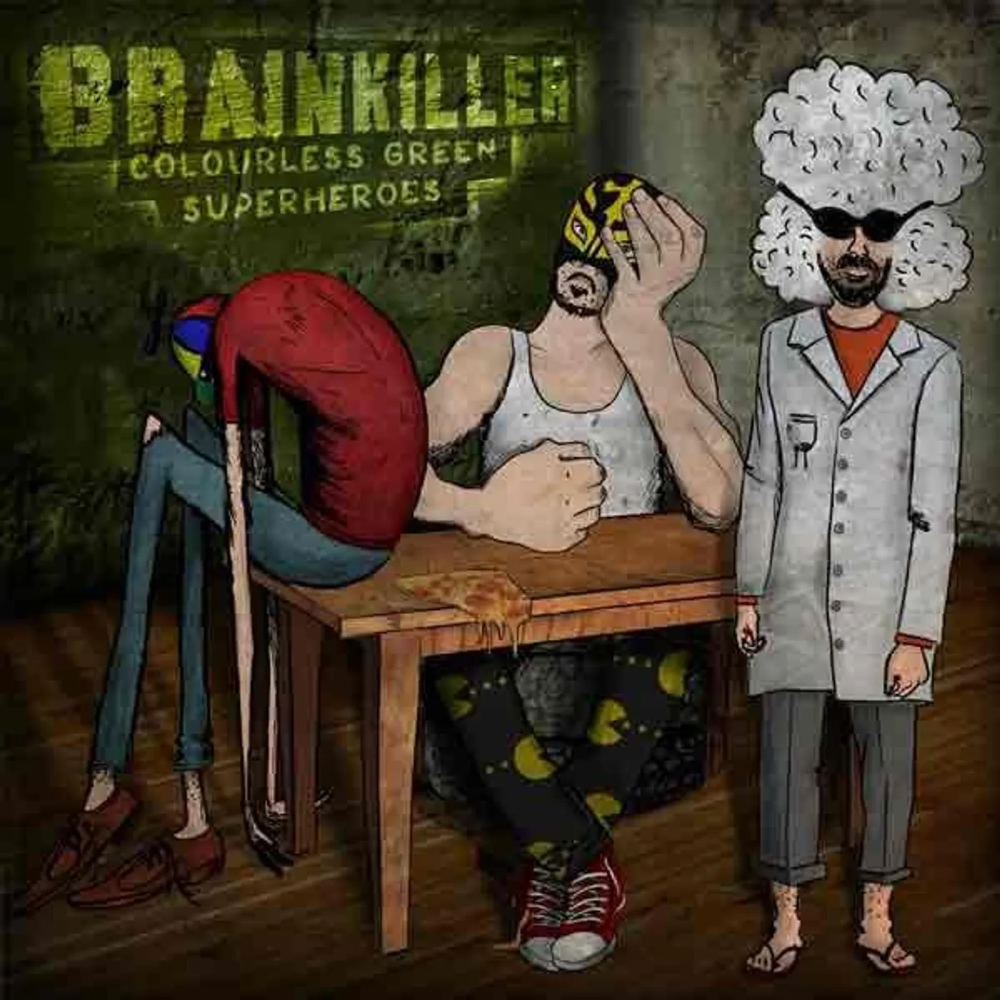Brainkiller Colourless Green Superheroes Vinyl Record
