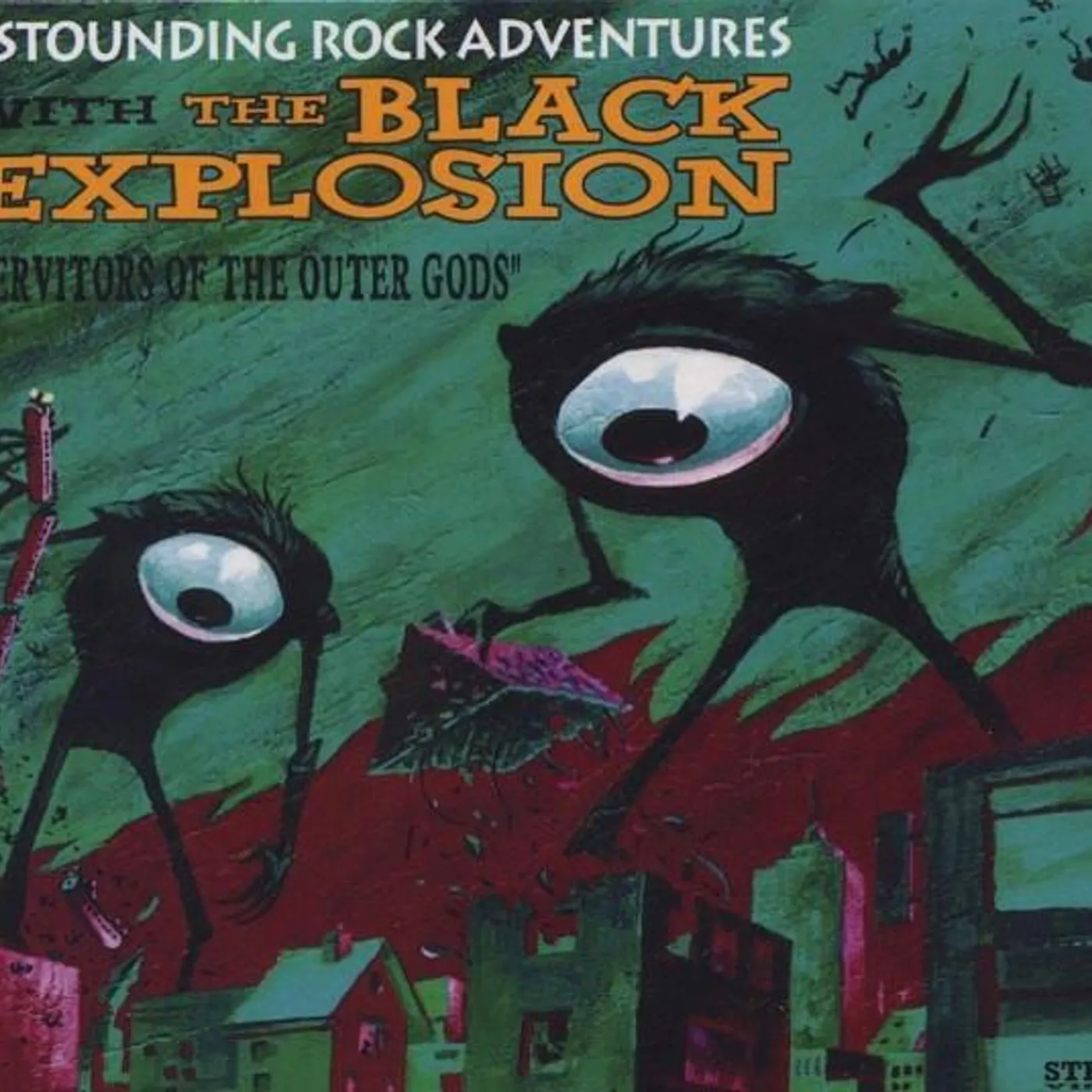 The Black Explosion SERVITORS OF THE OUTER GODS Vinyl Record