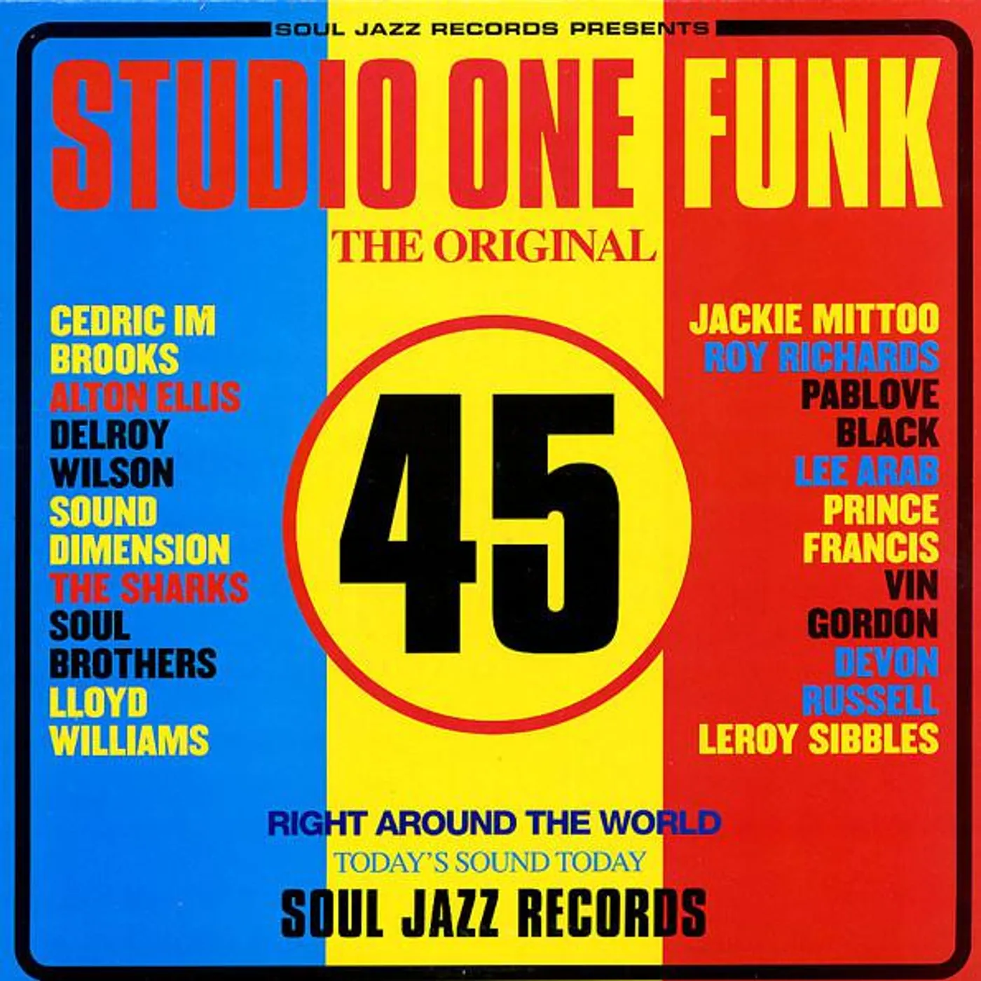 Soul Jazz Records Presents STUDIO ONE FUNK Vinyl Record