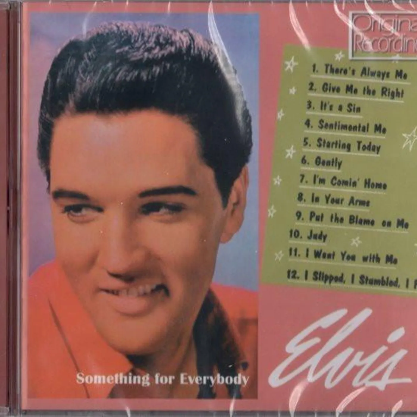 Elvis Presley SOMETHING FOR EVERYBODY CD