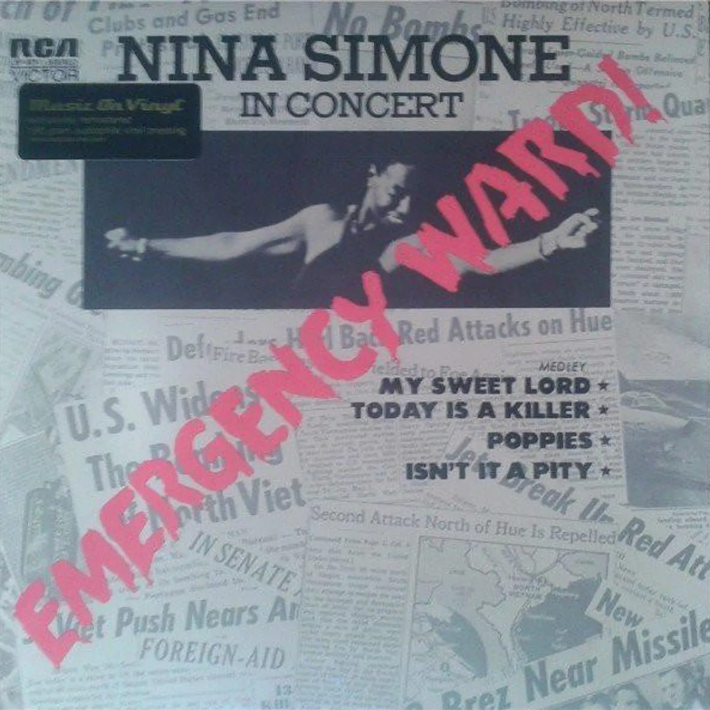 Nina Simone EMERGENCY WARD (180G) Vinyl Record