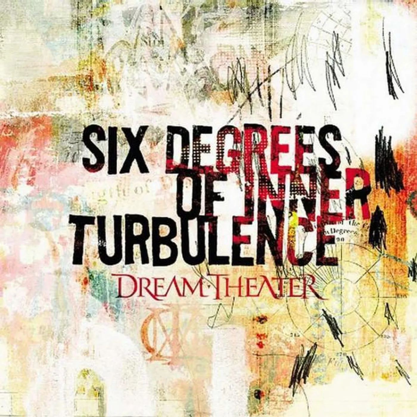 Dream Theater SIX DEGREES OF INNER TURBULENCE CD