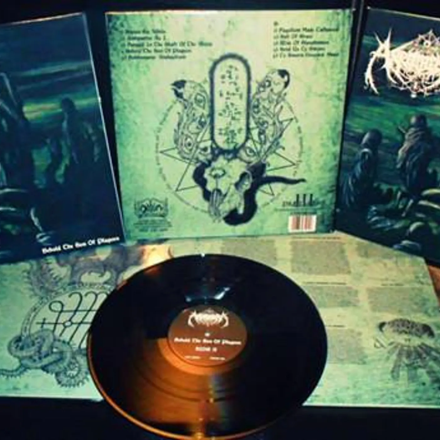 Akrotheism BEHOLD THE SON OF PLAGUES Vinyl Record