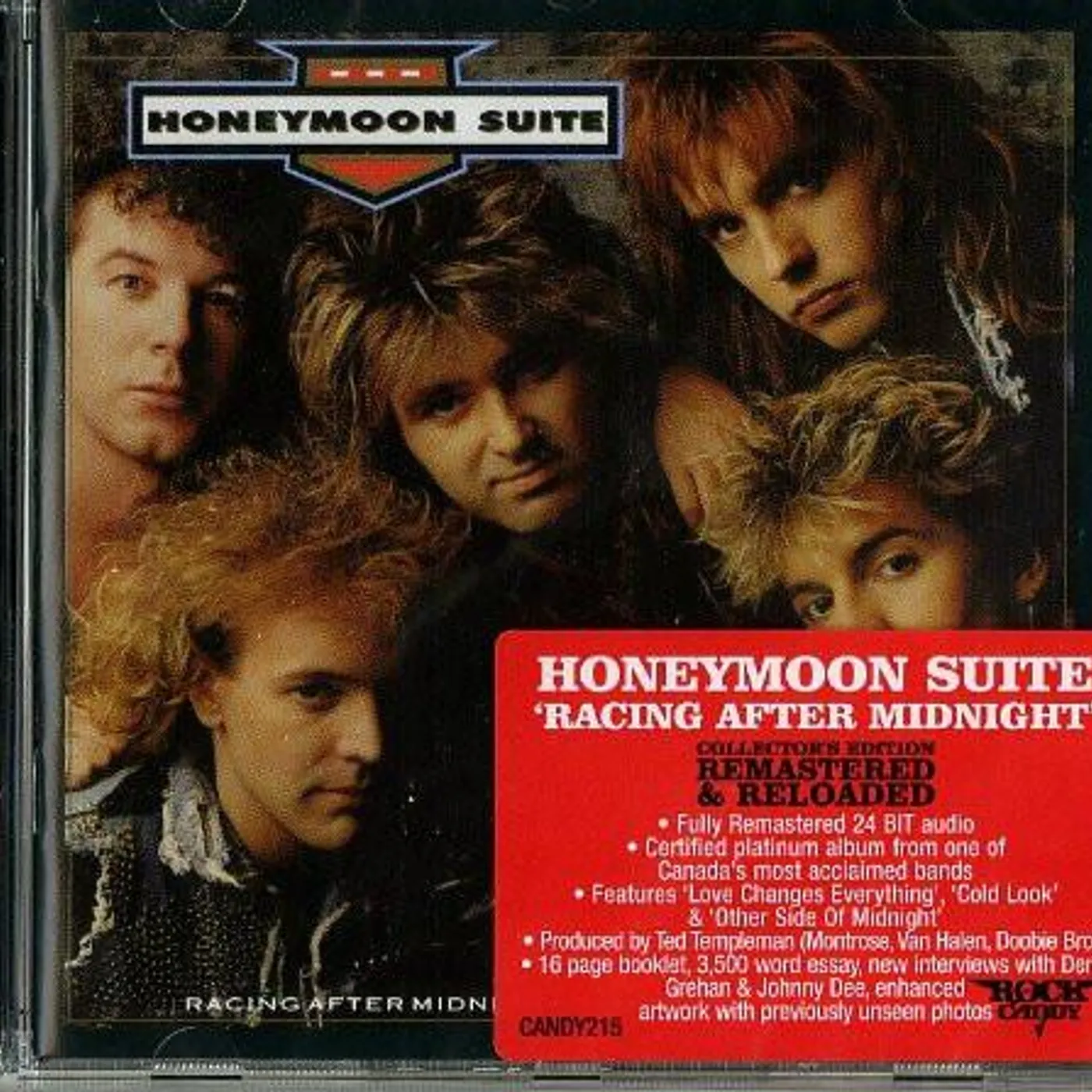 Honeymoon Suite RACING AFTER MIDNIGHT CD