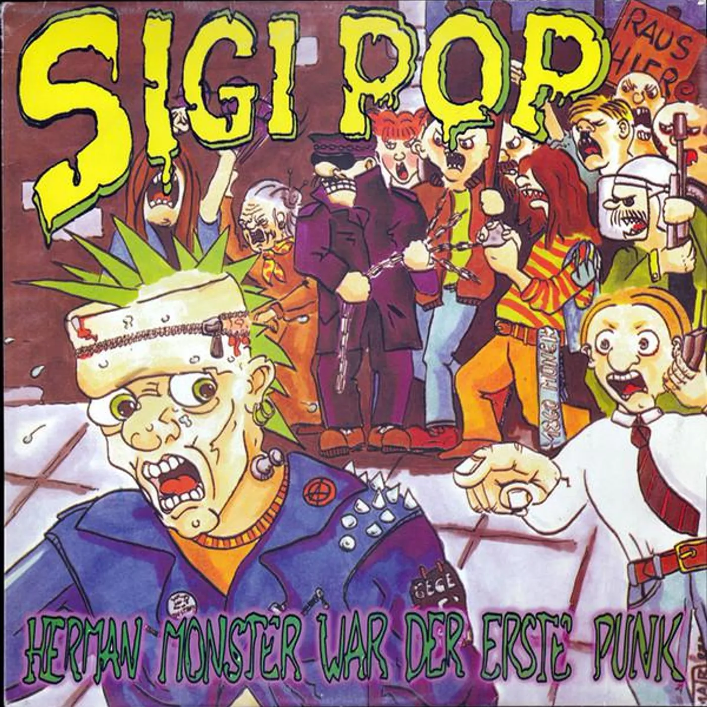 Sigi Pop HERMAN MONSTER WAR DER Vinyl Record