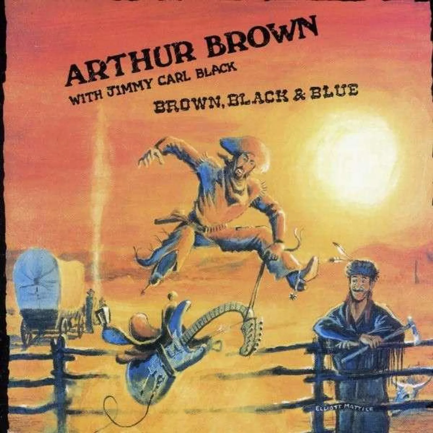 Arthur Brown BROWN BLACK & BLUE CD