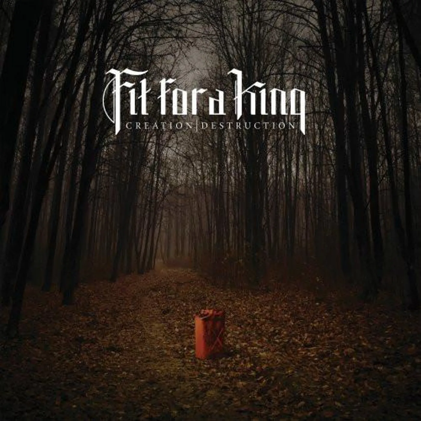 Fit For A King Creation/Destruction (Red) Vinyl Record