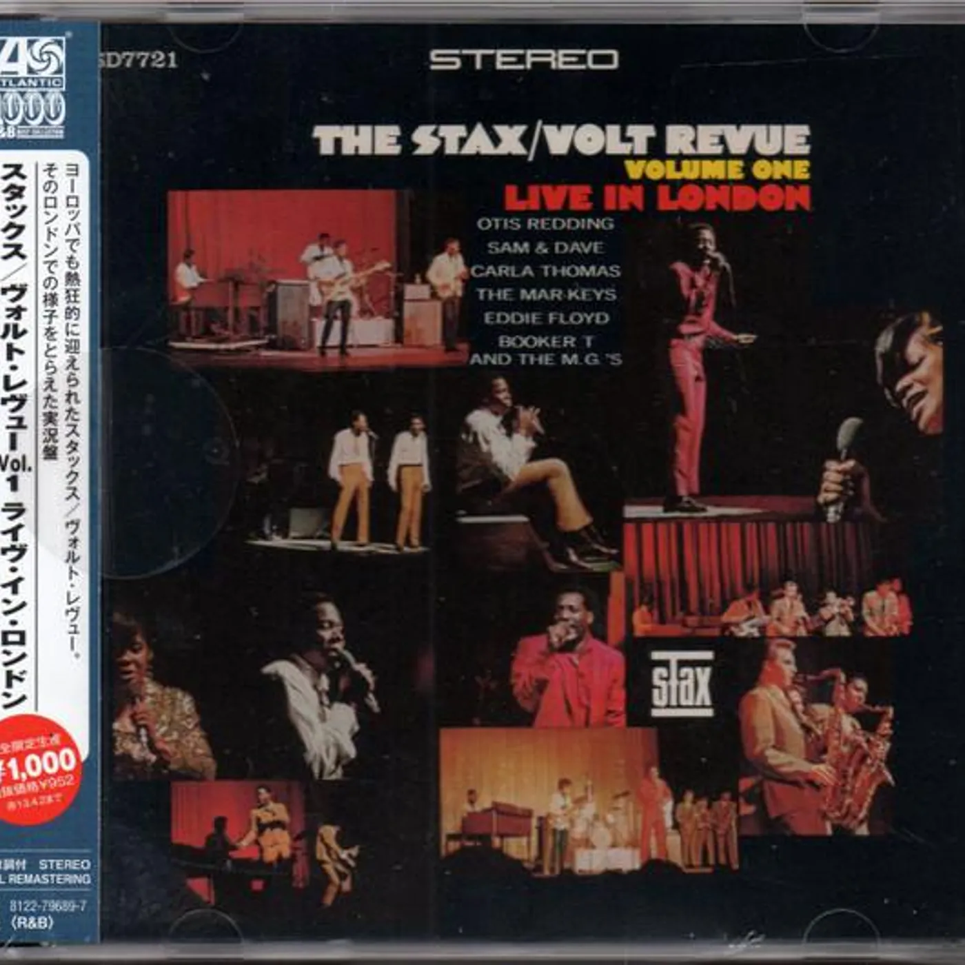 Various Artists  STAX/VOLT REVUE VOL.1  LIVE IN LONDON CD