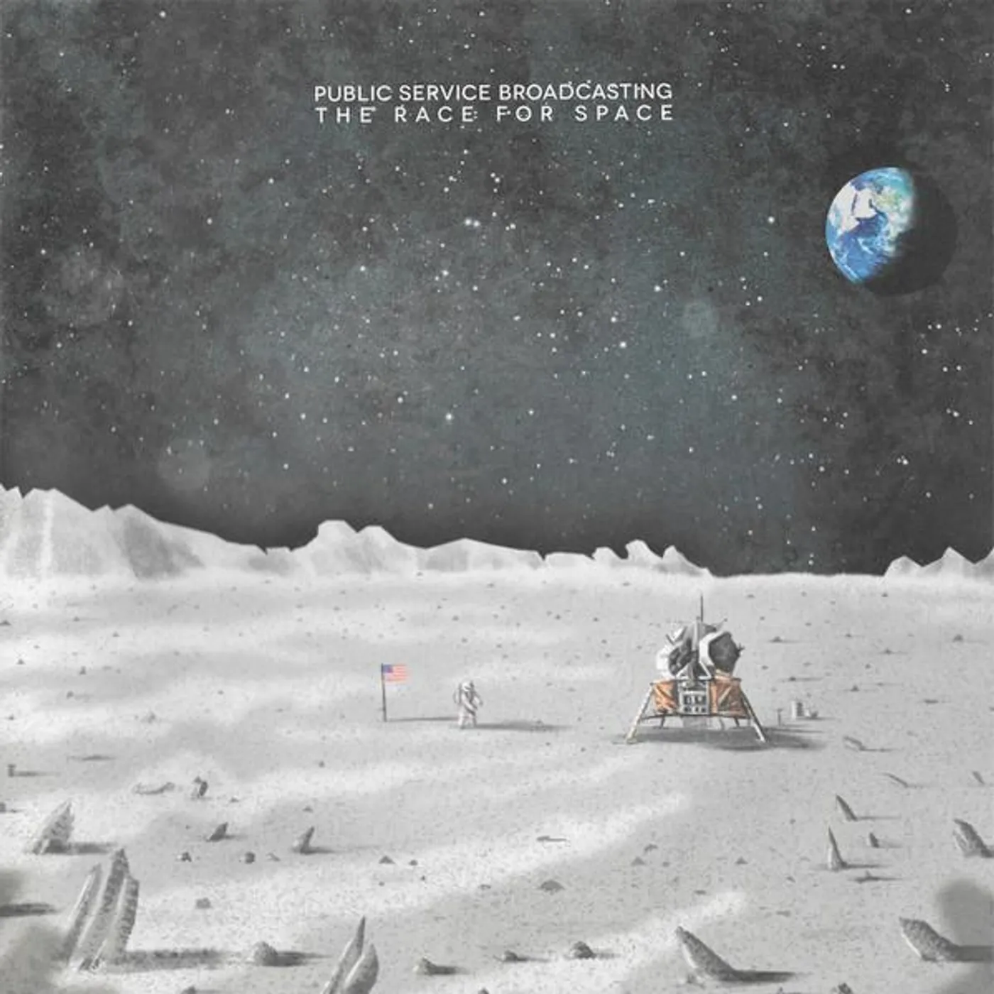 Public Service Broadcasting RACE FOR SPACE Vinyl Record