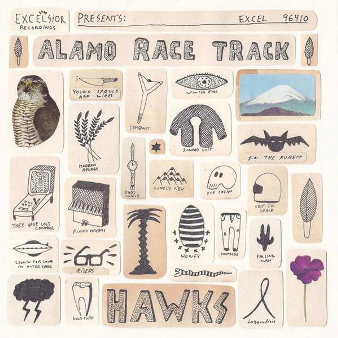 Alamo Race Track HAWKS CD