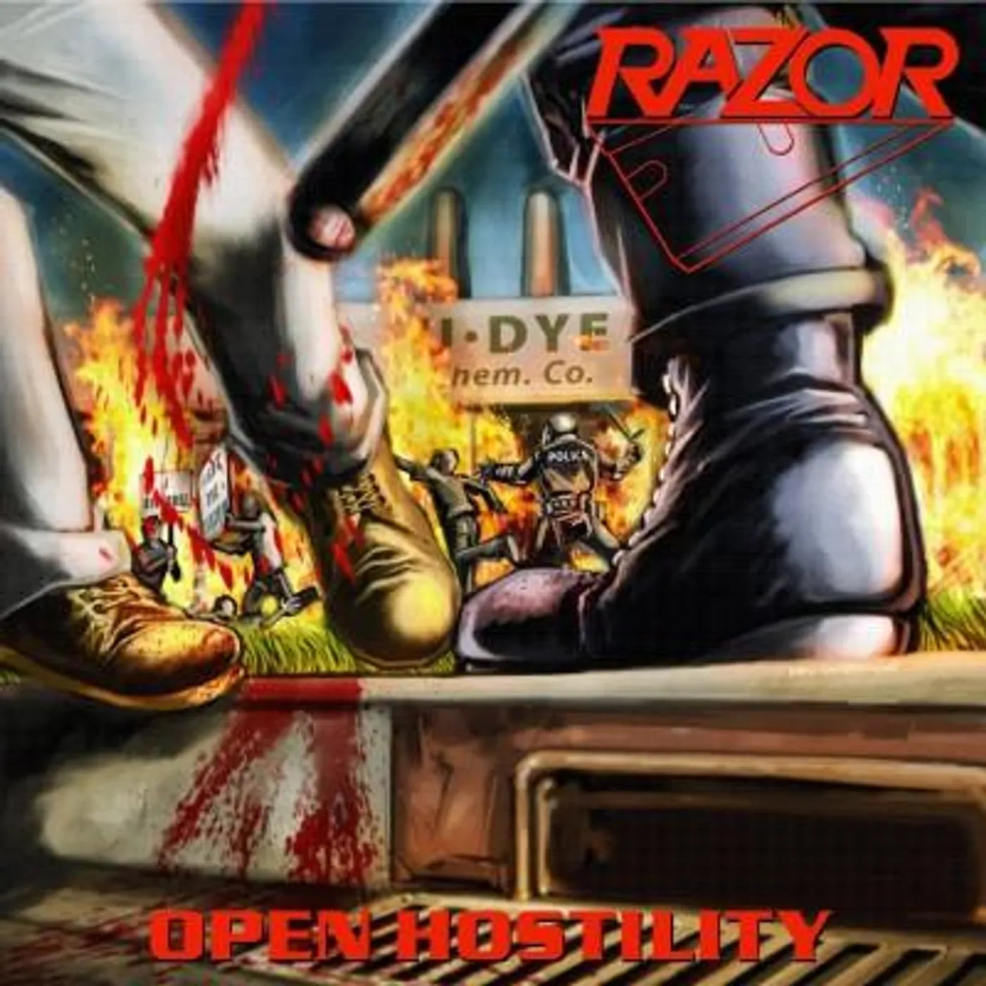 Razor OPEN HOSTILITY CD
