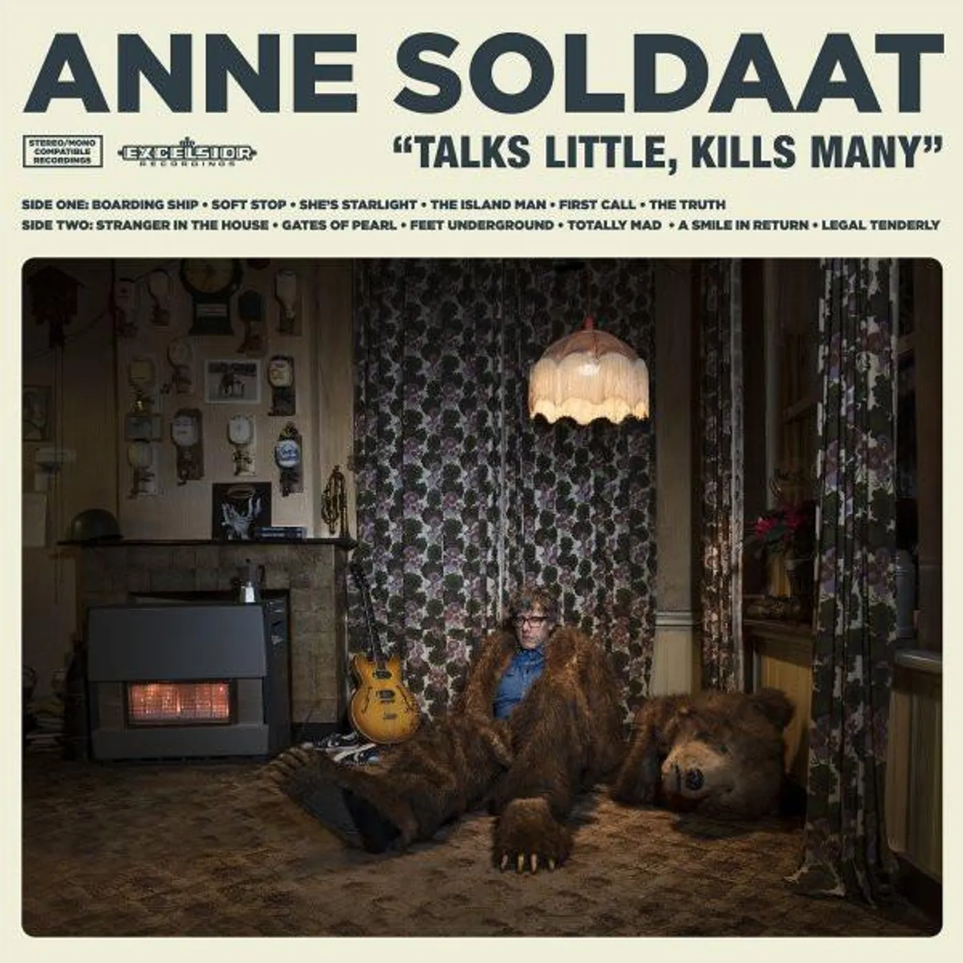 Anne Soldaat TALKS LITTLE, KILLS MANY (LP/CD) Vinyl Record