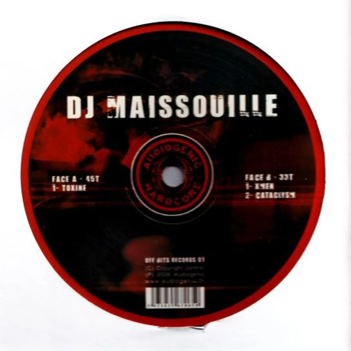 Dj Maissouille TOXINE EP Vinyl Record