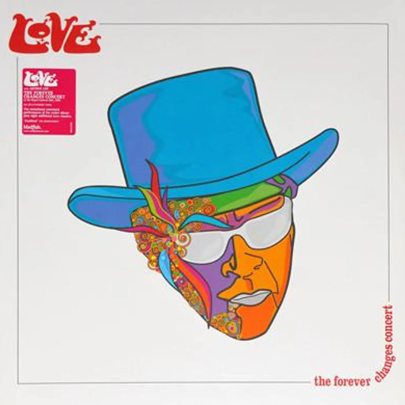 Love FOREVER CHANGES LIVE Vinyl Record