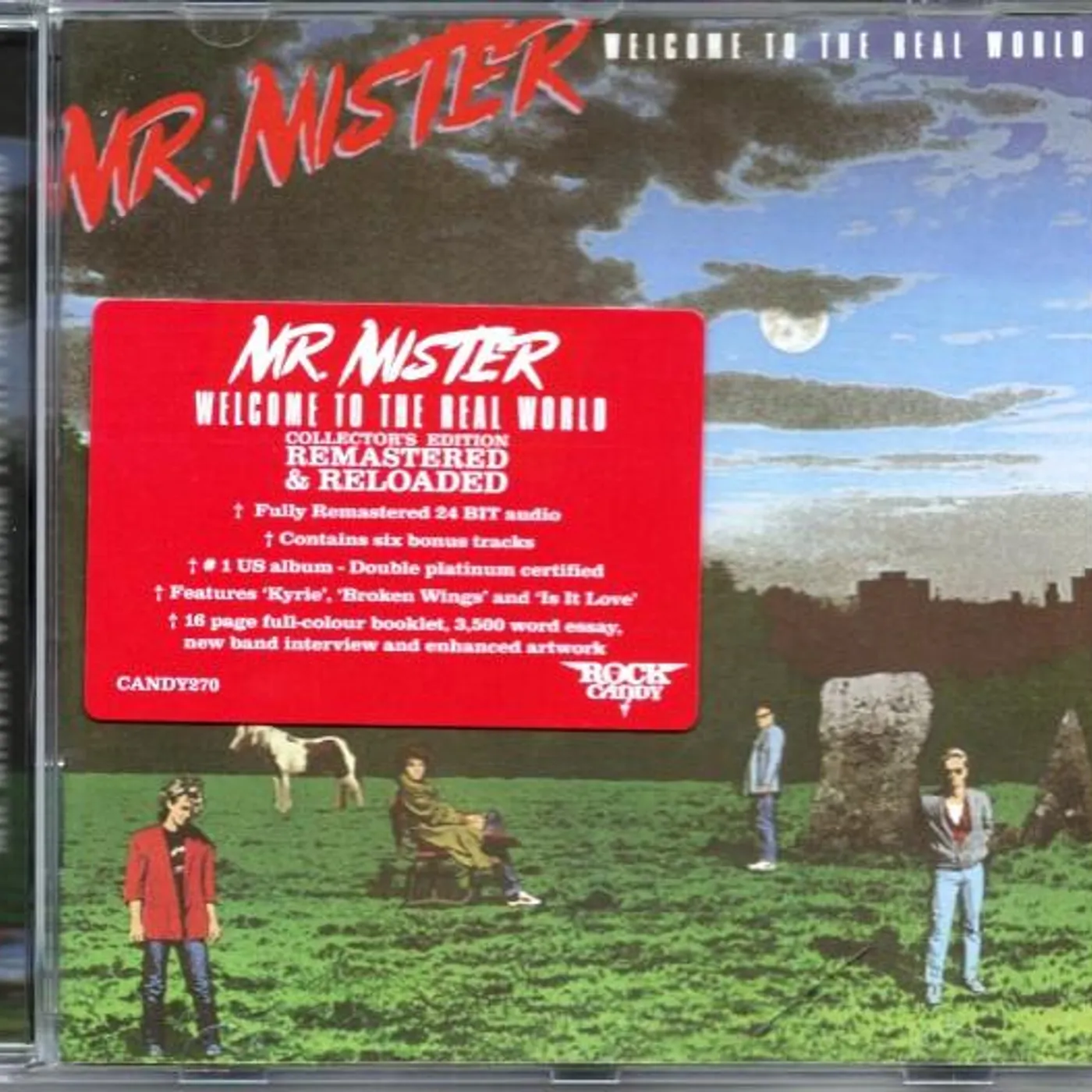 Mr. Mister Welcome To The Real World CD