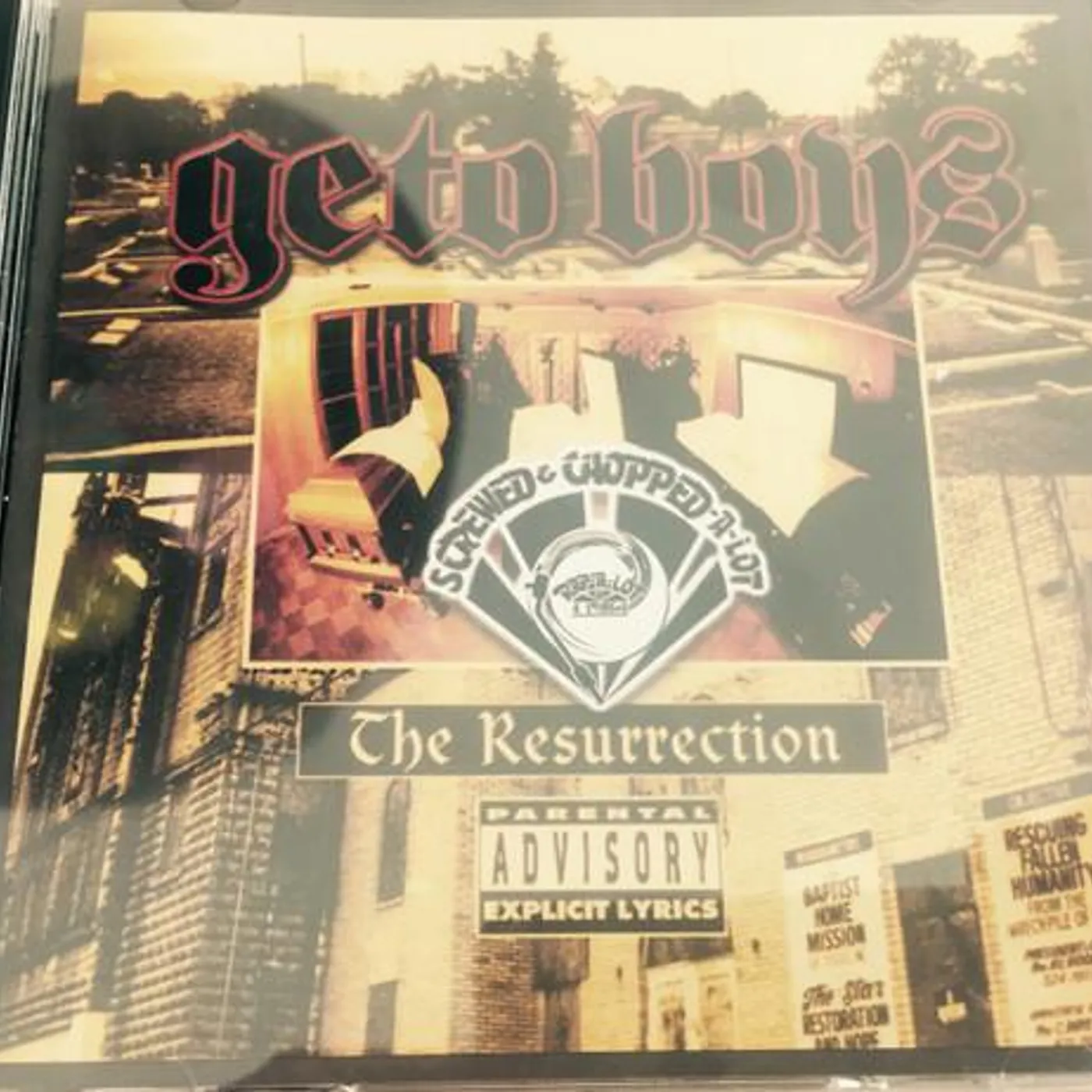 Geto Boys RESURRECTION (SCREWED) CD