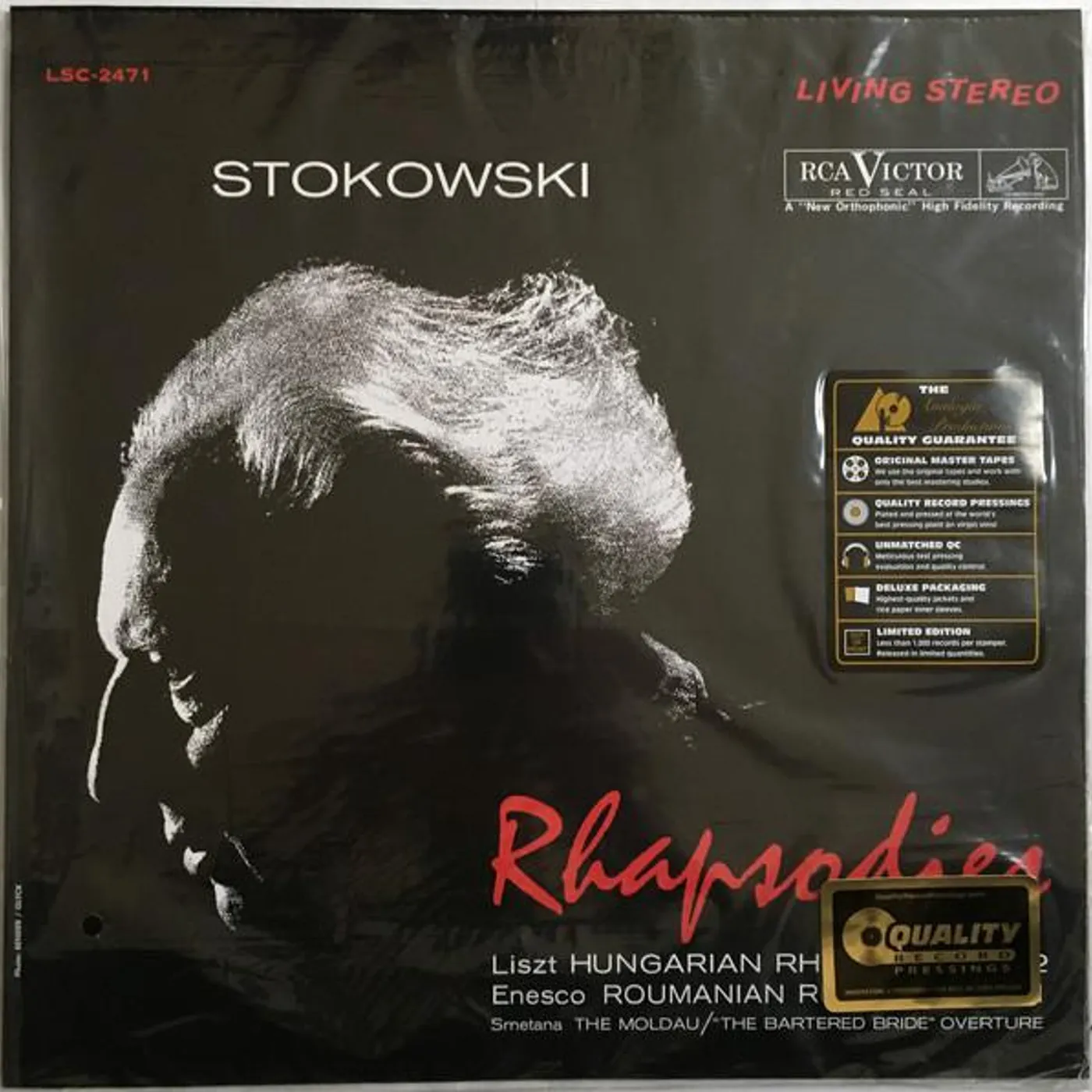 Leopold Stokowski Rhapsodies Vinyl Record