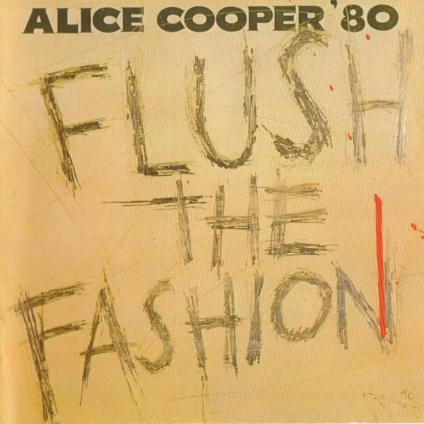 Alice Cooper FLUSH THE FASHION CD