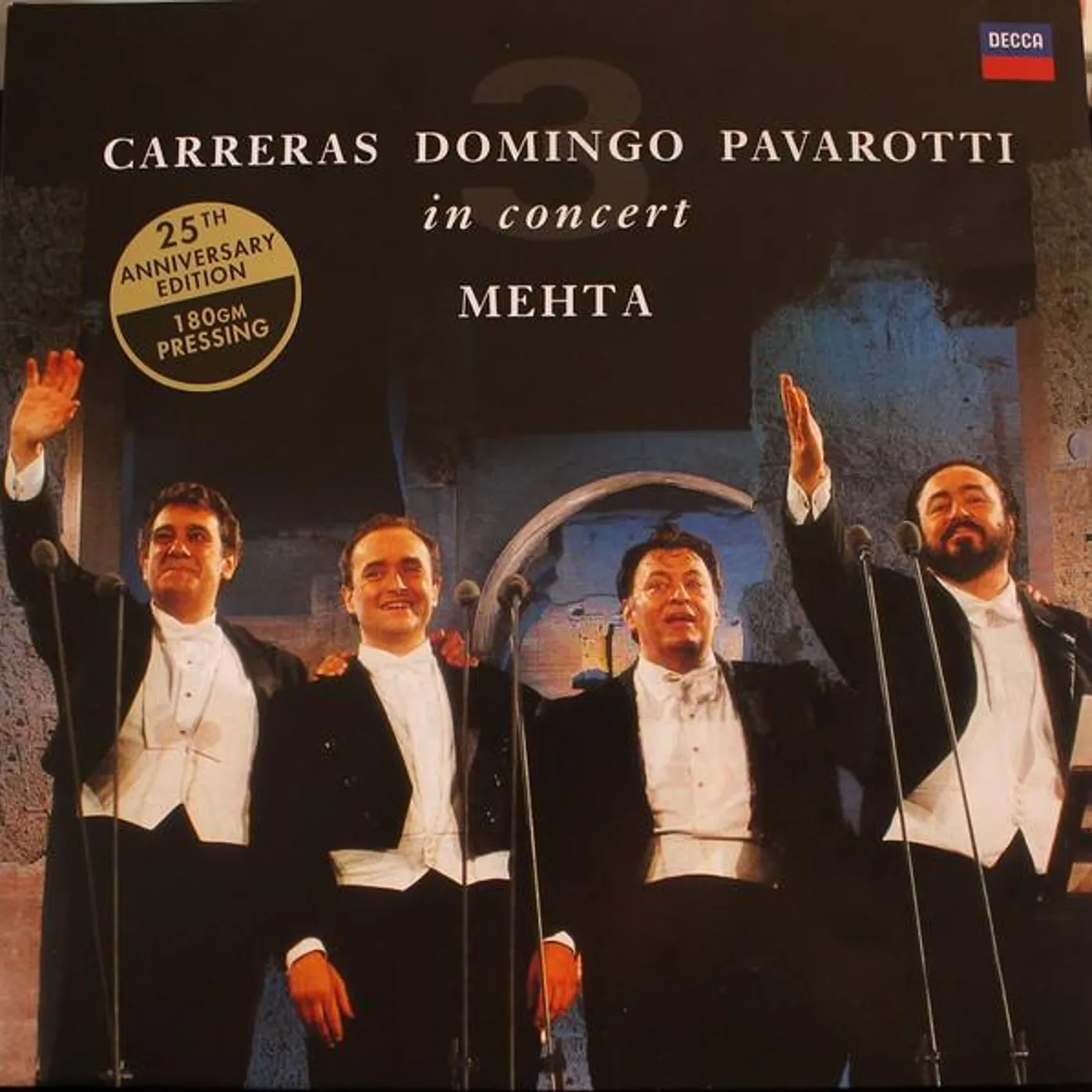 The Three Tenors 25TH ANNIVERSARY Vinyl Record