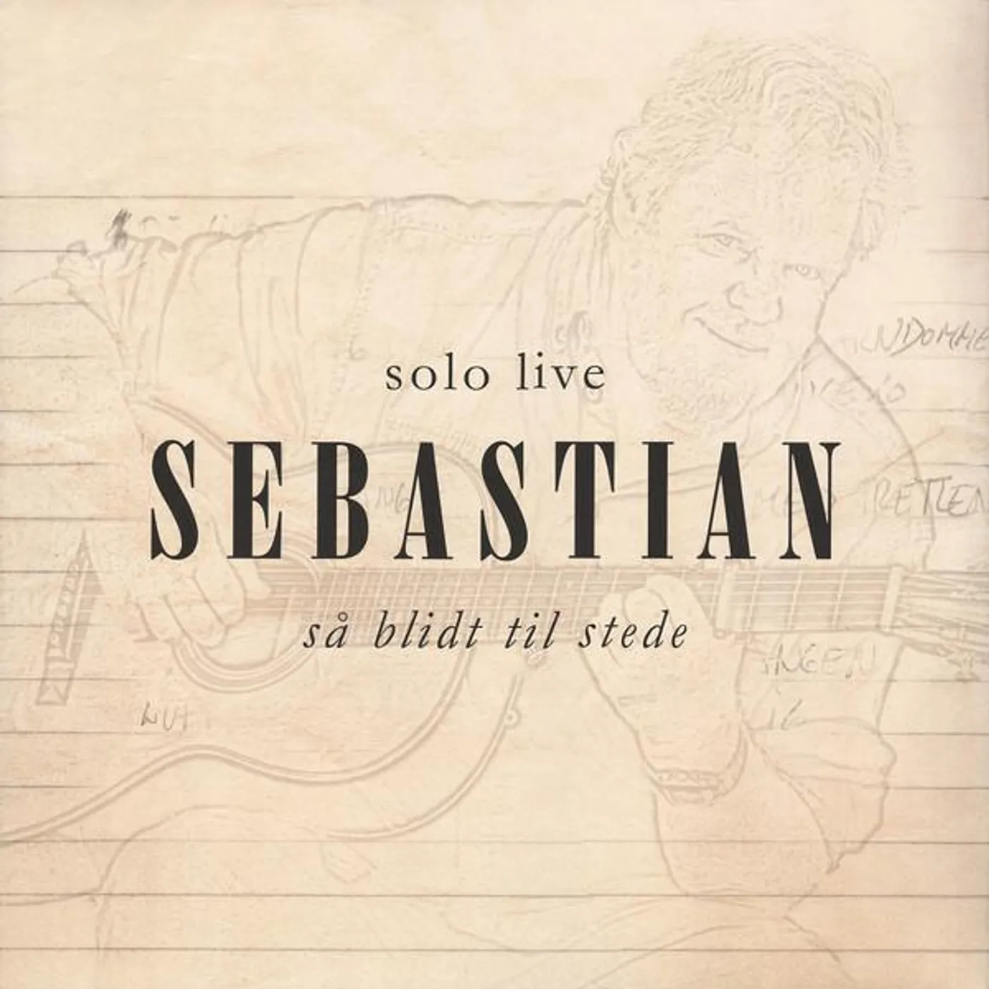 SebastiAn SA BLIDT TIL STEDE (SOLO LIVE) Vinyl Record