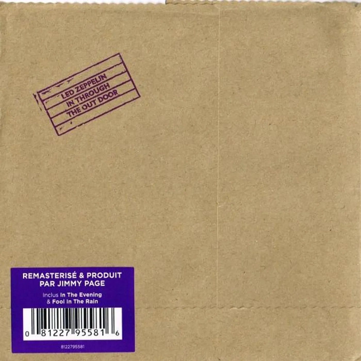Led Zeppelin IN THROUGH THE OUT DOOR (REMASTERED) CD