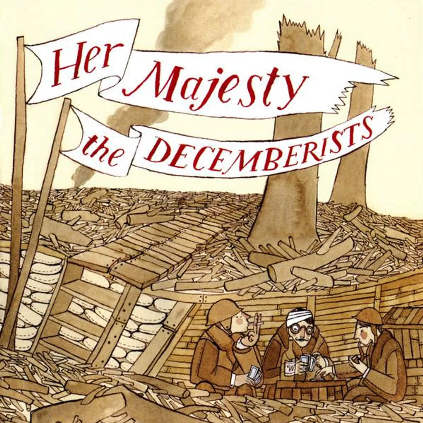 HER MAJESTY THE DECEMBERISTS CD