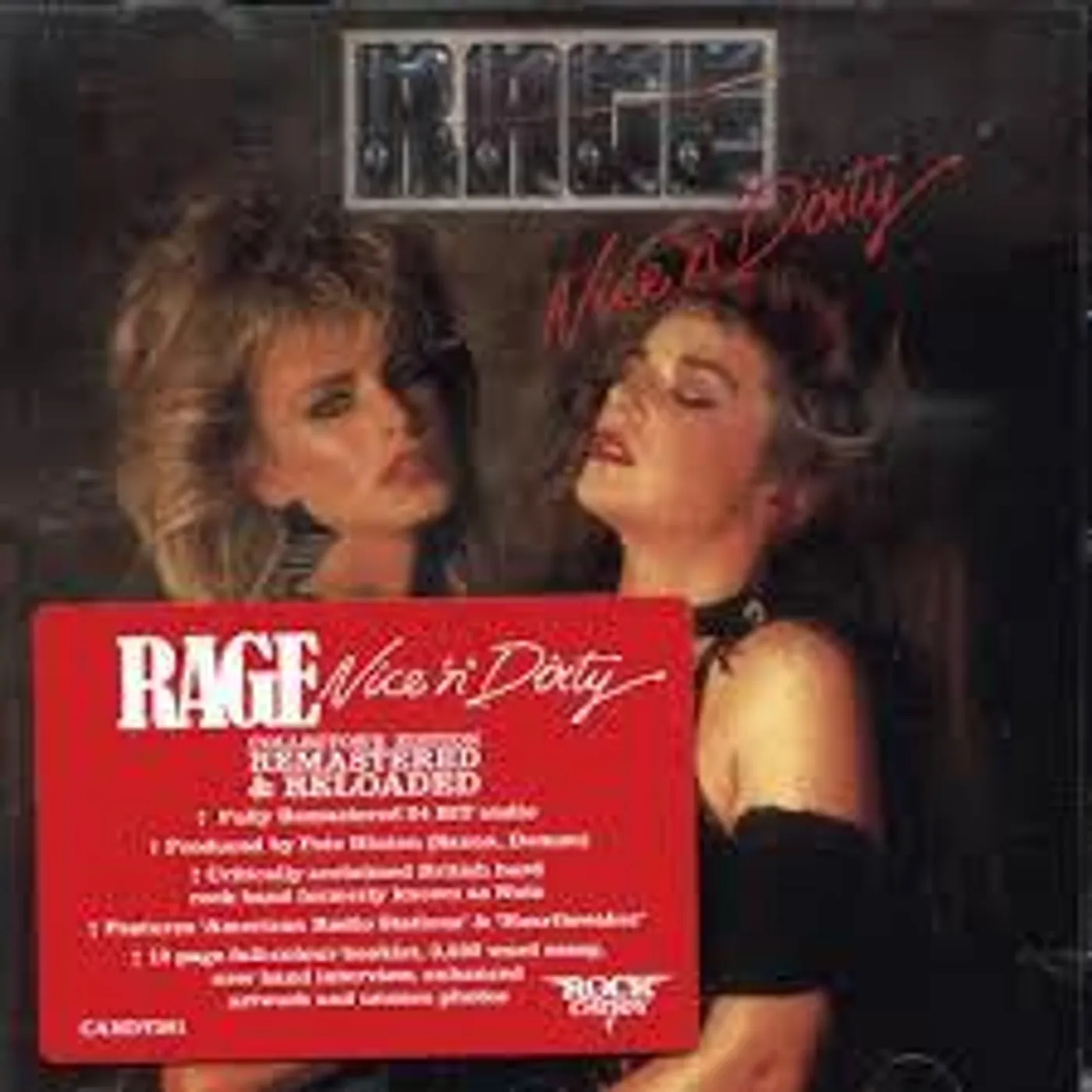 Rage NICE N DIRTY CD