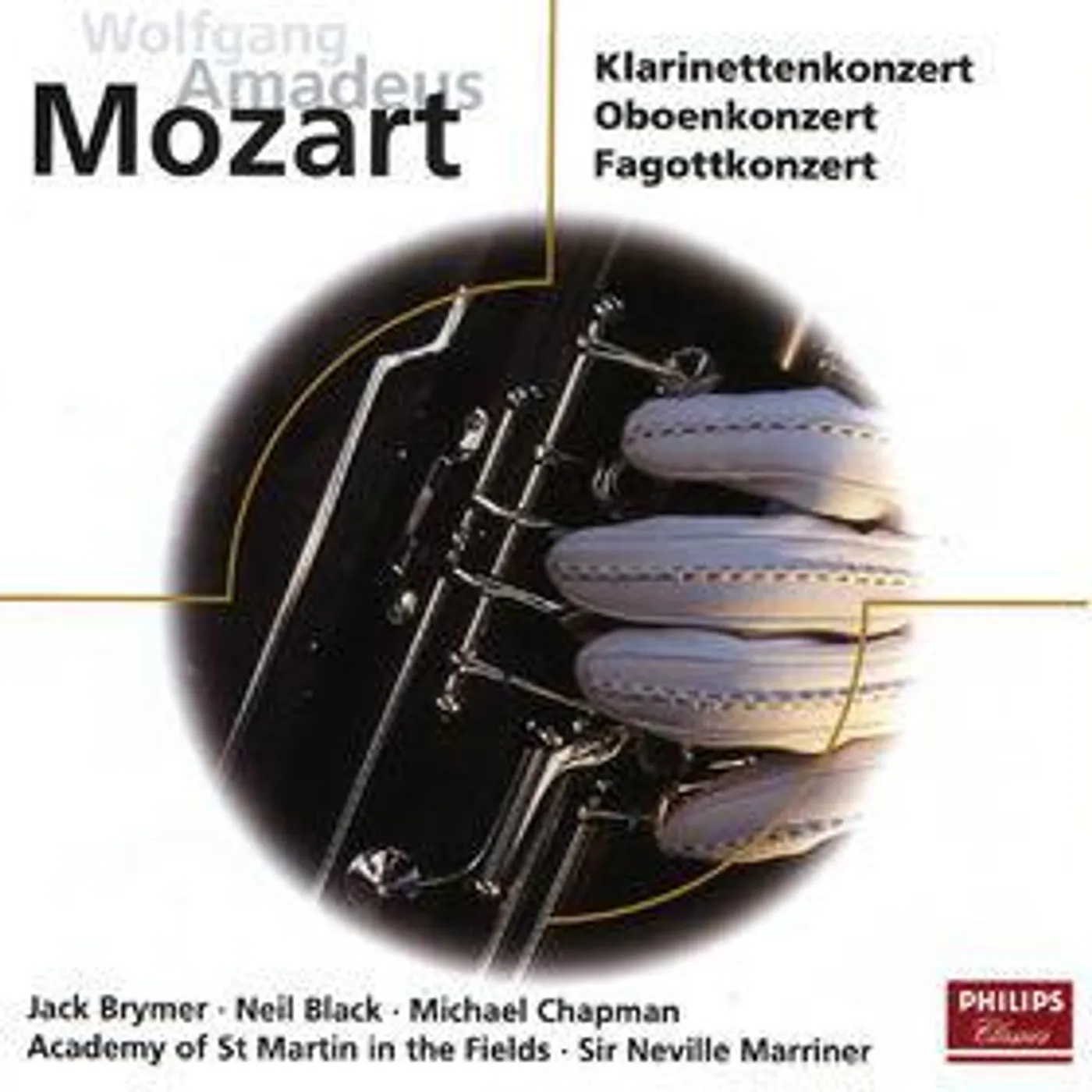 W.A. Mozart CLARINET, BASSOON & OBOE CD