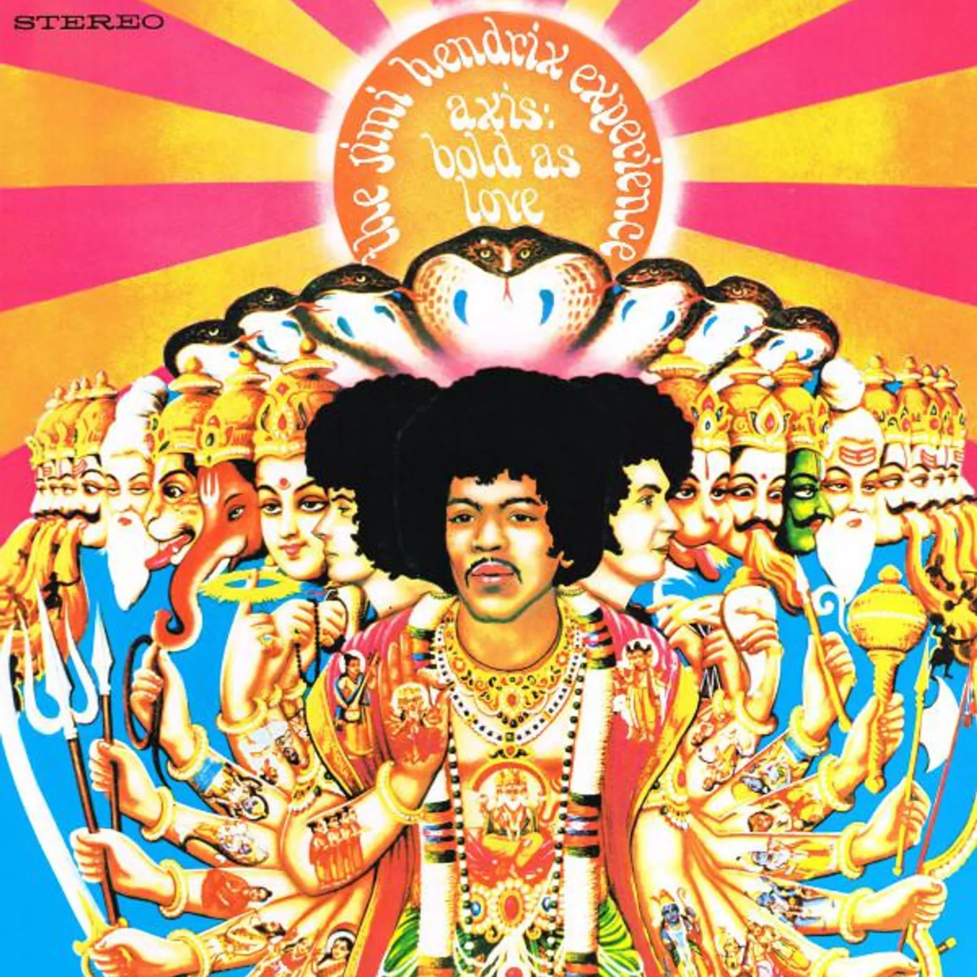 Jimi Hendrix AXIS: BOLD AS LOVE Vinyl Record