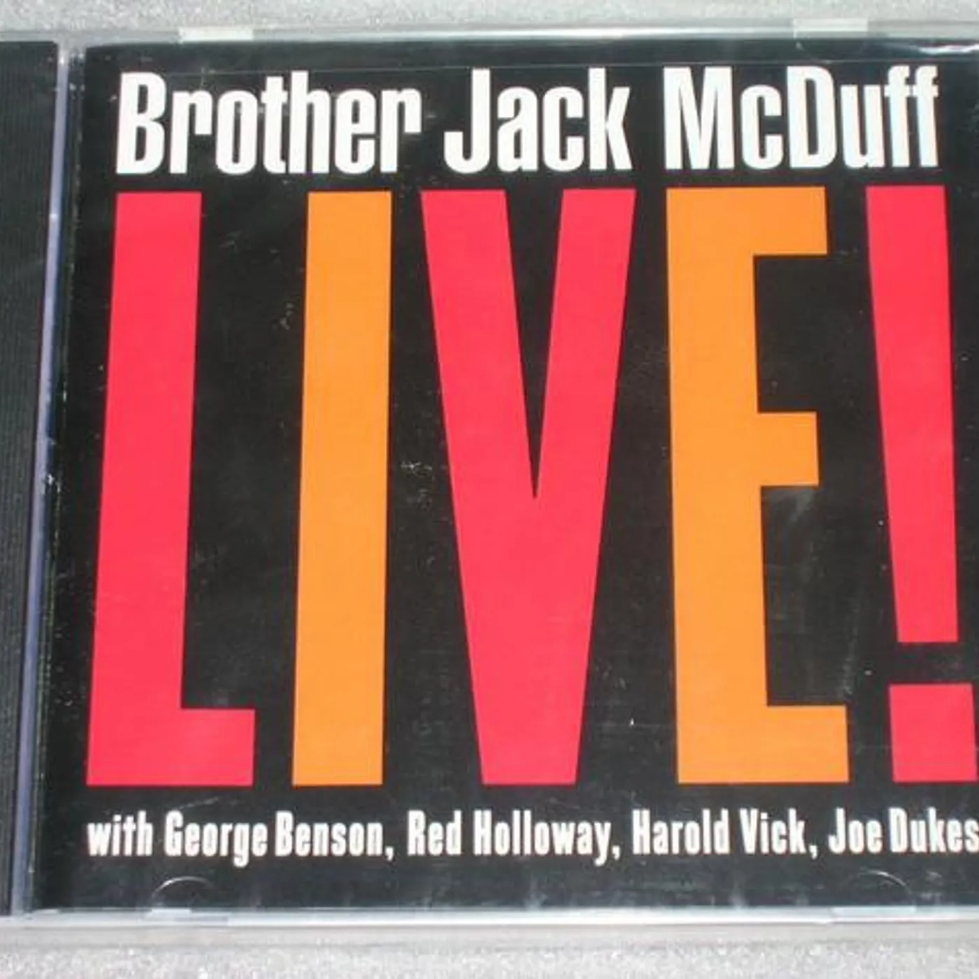 Jack McDuff BROTHER JACK MC DUFF LIVE CD