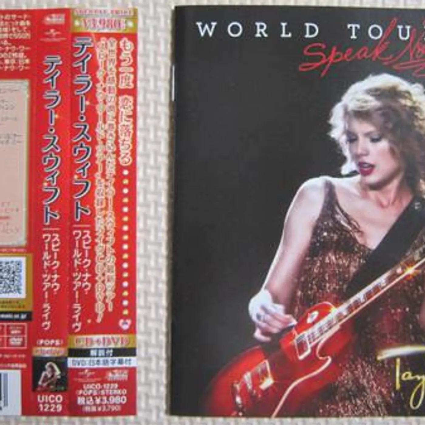 Taylor Swift SPEAK NOW WORLD TOUR LIVE CD