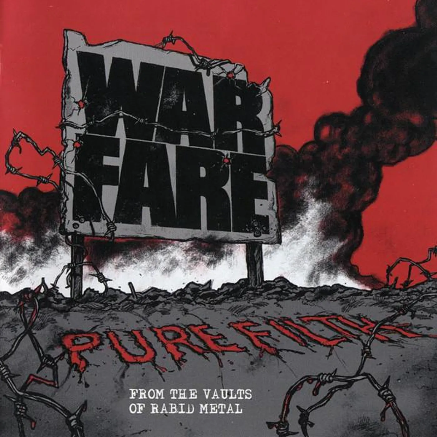 Warfare PURE FILTH: FROM THE VAULTS OF RABID METAL CD