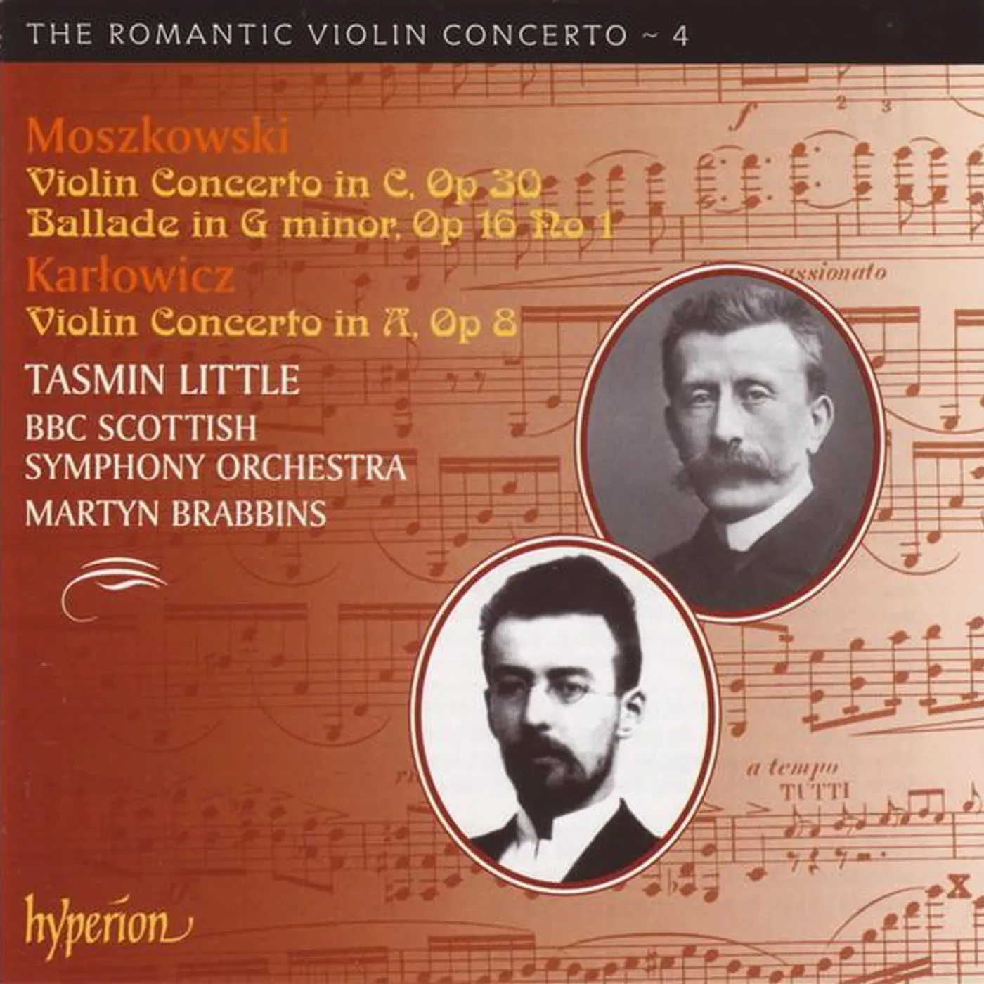 Tasmin Little ROMANTIC VIOLIN CONCERTO VOL.4 CD