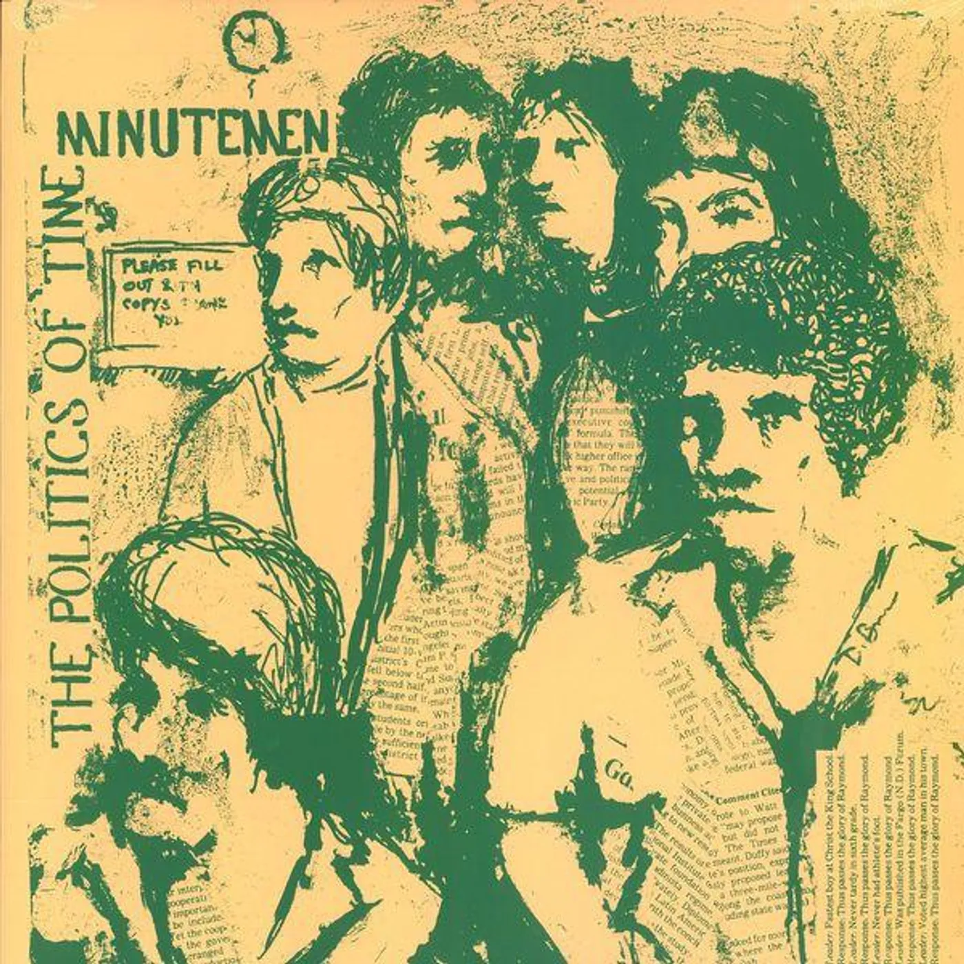 Minutemen Politics Of Time Vinyl Record
