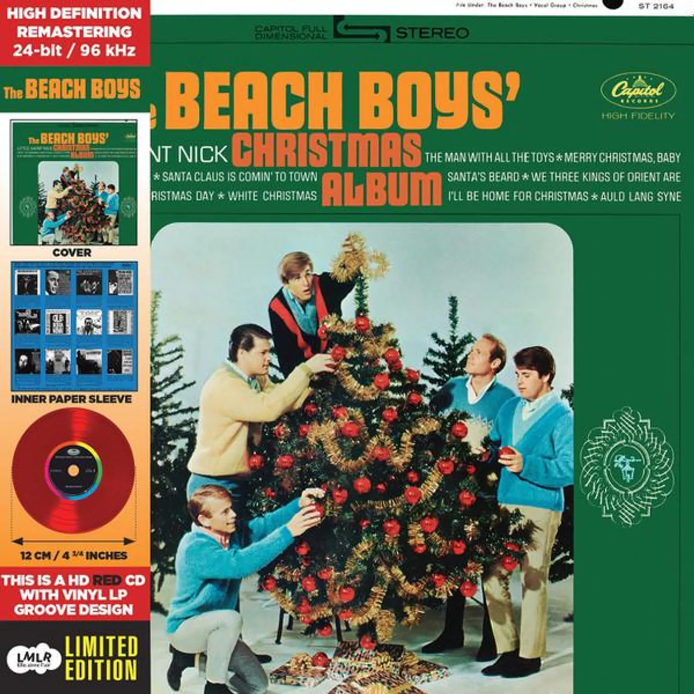 The Beach Boys SAINT NICK -COLL ED- CHRISTMAS ALBUM CD