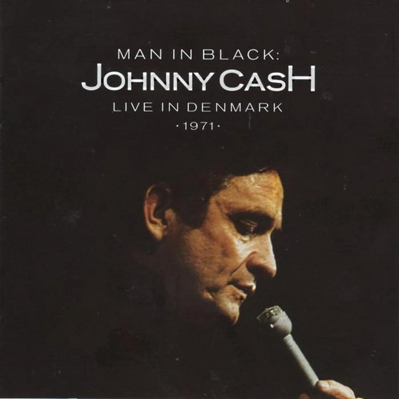 Johnny Cash MAN IN BLACK - LIVE IN DENMARK CD